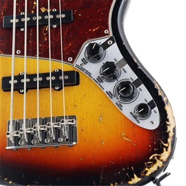 Fender Custom Shop Ikebe 50th Anniversary Custom Built Custom Classic Jazz Bass V Heavy Relic (SFAB3CS) 画像3
