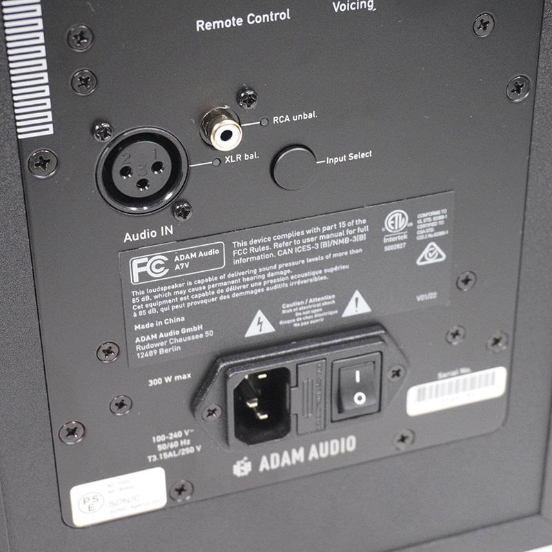 ADAM USED 中古 A7V Pair (ペア)(DSP搭載・パワード・モニター