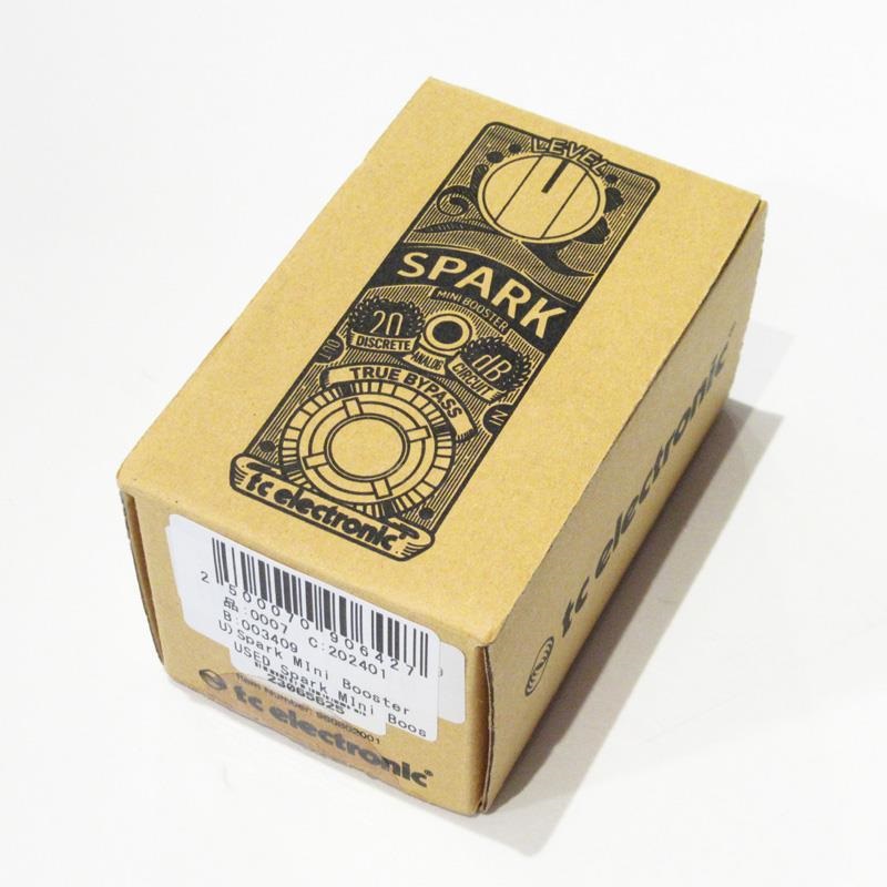 【ほぼ新品】TC Electronic SPARK ブースター／箱付き tc electronic USED 中古 SPARK MINI BOOSTER（ティーシー