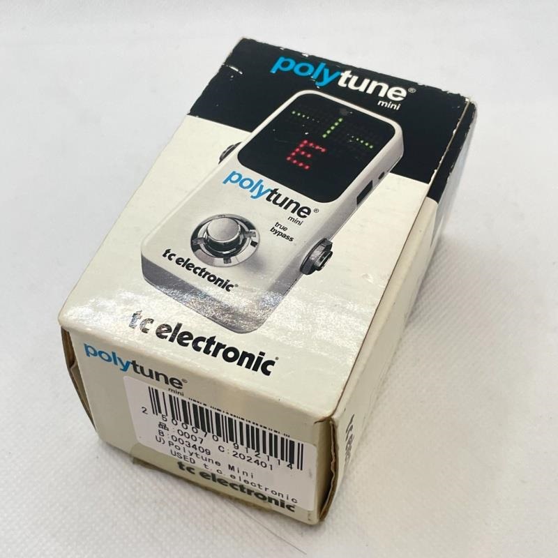 tc electronic polytune mini おまけ有り tc electronic USED 中古 Polytune mini 1 ｜イケベ楽器店オンラインストア