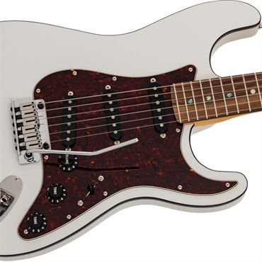 Fender Made in Japan Limited Active Modern Stratocaster (Feather Gray/Rosewood) 画像3