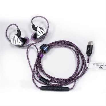 FSF Blink Bound BD01 Black&Silver (エフエスエフ)(有線イヤホン)(イヤモニ)(IEM)(ゲーミング)(ダイナミック型)(密閉型)(1ドライバー)(eスポーツ)(qdc)(QDC-FSF-BD01) 画像4