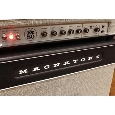 Magnatone SUPER FIFTY-NINE M-80 Head w/Lighted 2×12 Cabinet Set 画像1