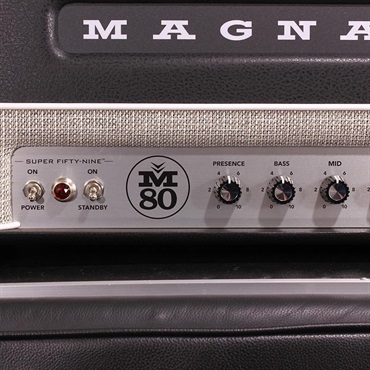Magnatone SUPER FIFTY-NINE M-80 Head w/Lighted 2×12 Cabinet Set 画像3
