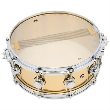 dw DCMR35514SCX713 [Collector's Series Polished Brass Snare Drum 14''×5.5''] 画像4