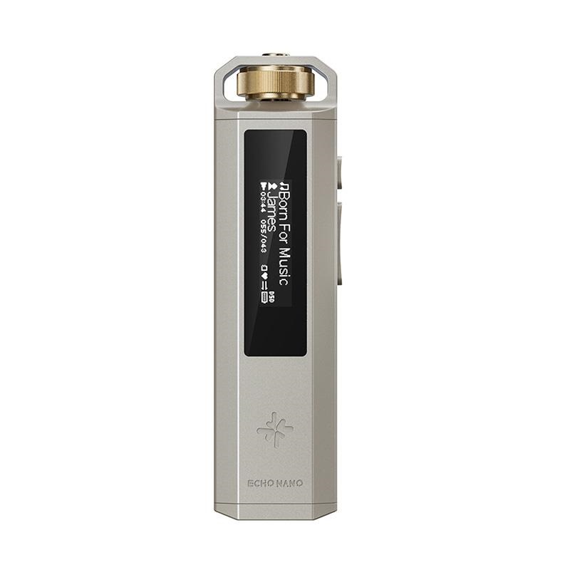 FIIO sky ECHO NANO チタニウム 【専用ページ 美品】 FiiO Snowsky ECHO NANO Titanium Gold (チタニウムゴールド)(フィーオ