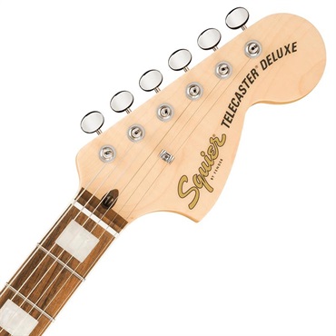 Squier by Fender Paranormal Troublemaker Telecaster Deluxe Bigsby (Black) 画像4