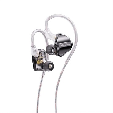 FiiO JD1 Black (ブラック)(フィーオ)(有線イヤホン)(IEM)(イヤモニ)(ダイナミックドライバー)(人間工学)(インイヤーモニター)(FIO-IEM-JD1-B) 画像1