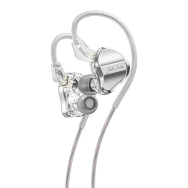 FiiO JD1 Silver (シルバー)(フィーオ)(有線イヤホン)(IEM)(イヤモニ)(ダイナミックドライバー)(人間工学)(インイヤーモニター)(FIO-IEM-JD1-S) 画像1