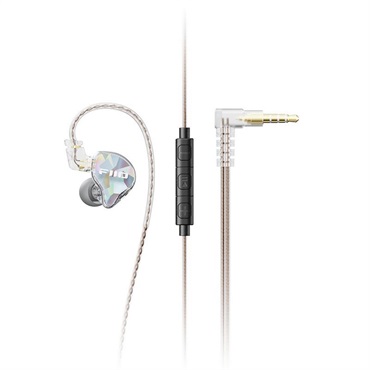 FiiO JD10 Transparent (トランスペアレント)(クリア)(フィーオ)(有線イヤホン)(イヤモニ)(IEM)(ダイナミックドライバー)(デュアルキャビティ設計)(ハイレゾ)(マイク付きリモコン)(インイヤーモニター)(FIO-IEM-JD10-T) 画像2