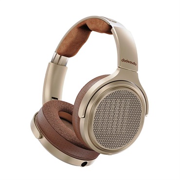 FiiO JT7 Gold (ゴールド)(フィーオ)(開放型ヘッドホン)(軽量)(折り畳み式)(ハイレゾ)(FIO-JT7-G) 画像1