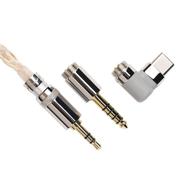 FiiO LC-RE Pro 2025 (フィーオ)(イヤホンケーブル)(耳掛け式)(1.2m)(MMCX端子)(3.5ｍｍ)(4.4ｍｍ)(USB Type-C)(医療用グレードコネクタ)(FIO-LCRE-PRO2025) 画像2