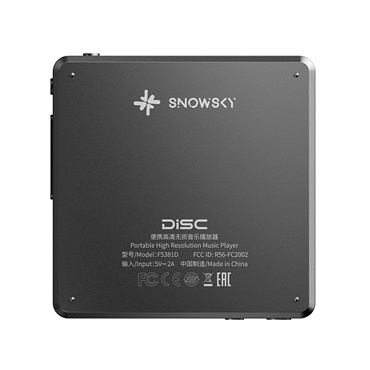 FiiO Snowsky DISC Black (ブラック)(DAP)(フィーオ)(ポータブル