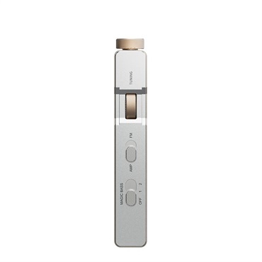 FiiO RR11 Gold (ゴールド)(フィーオ)(ポータブルステレオFMラジオ)(レトロ復刻シリーズ)(ワイドFM対応)(FIO-RR11-G) 画像1
