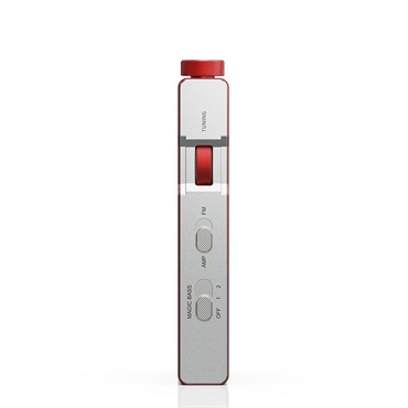 FiiO RR11 Red (レッド)(フィーオ)(ポータブルステレオFMラジオ)(レトロ復刻シリーズ)(ワイドFM対応)(FIO-RR11-R) 画像1