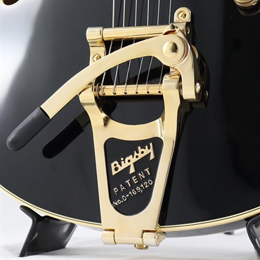 GRETSCH Professional Collection Broadkaster LX Center Block with String-Thru Bigsby and Gold Hardware (Black/Ebony) [SN.JT26041112] 【キズあり特価】 画像7