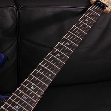 JAMES TYLER Studio Elite Quilted Maple Top Transparent Royal Blue SN. 26419 画像7