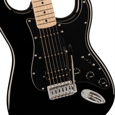 Squier by Fender Squier Sonic Stratocaster HSS (Black/Maple) 画像3