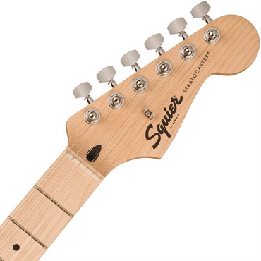 Squier by Fender Squier Sonic Stratocaster HSS (Black/Maple) 画像4