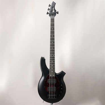 MUSICMAN Bongo4 HH (Stealth Black/Ebony) w/Tokyo Acryl Pickguard 画像1