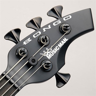 MUSICMAN Bongo4 HH (Stealth Black/Ebony) w/Tokyo Acryl Pickguard 画像6