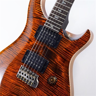 P.R.S. Ikebe Original Wood Library Custom24 Indian Rosewood Neck & Brazilian Rosewood Fingerboard (Orange Tiger) SN.0423200 【2026年生産品】 画像3
