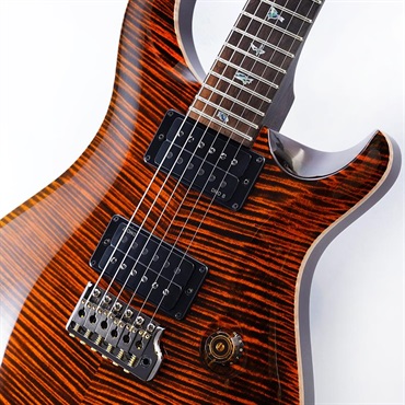 P.R.S. Ikebe Original Wood Library Custom24 Indian Rosewood Neck & Brazilian Rosewood Fingerboard (Orange Tiger)  SN.0423204 【2026年生産品】 画像3