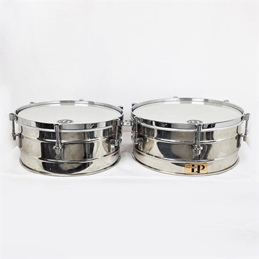 LP Vintage 80s～90s Tito Puente Model Timbales/Chrome Over Brass Shell 14''&15''/M.Cohen Bagde 画像1
