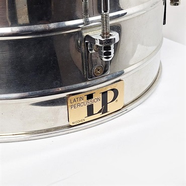 LP Vintage 80s～90s Tito Puente Model Timbales/Chrome Over Brass Shell 14''&15''/M.Cohen Bagde 画像2