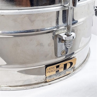 LP Vintage 80s～90s Tito Puente Model Timbales/Chrome Over Brass Shell 14''&15''/M.Cohen Bagde 画像5