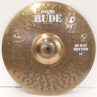 PAiSTe USED 中古 RUDE HiHat 14'' pair 画像3