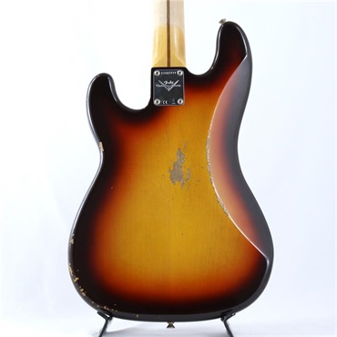Fender Custom Shop 1958 Precision Bass Relic (Super Faded Aged Chocolate 3-Color Sunburst)【Fender ロゴ入りキャンピングチェアプレゼント】 画像6