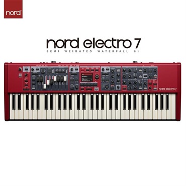Nord（CLAVIA） Nord Electro 7 61＆専用ソフトケースセット (61鍵盤)※配送事項要ご確認（ノード） 画像1