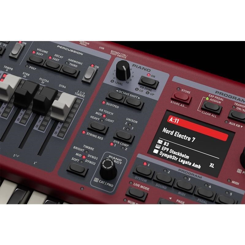 Nord（CLAVIA） Nord Electro 7 61＆専用ソフトケースセット (61鍵盤