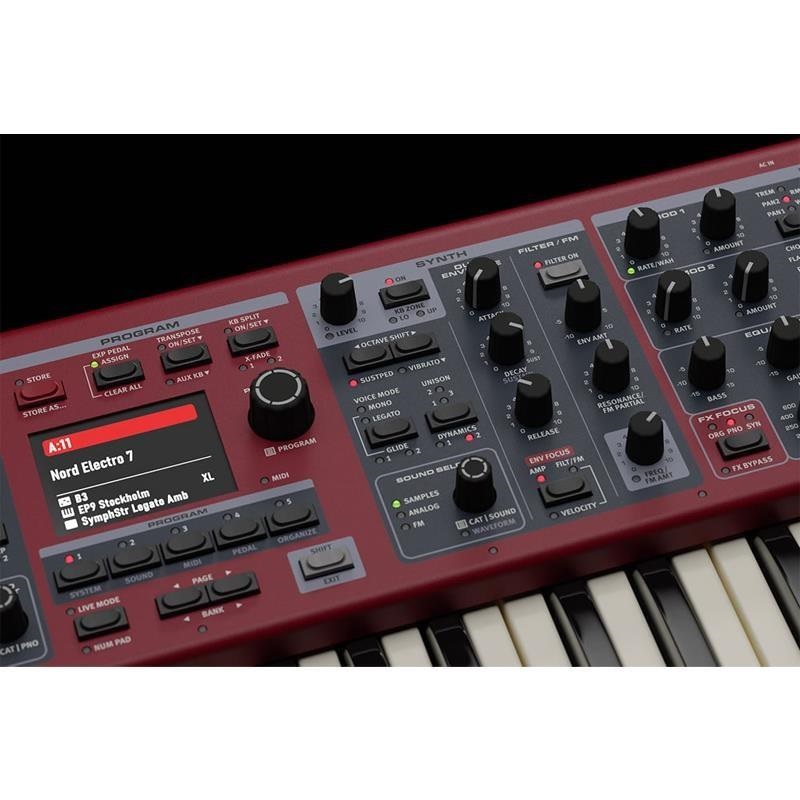 Nord（CLAVIA） Nord Electro 7 61＆専用ソフトケースセット (61鍵盤