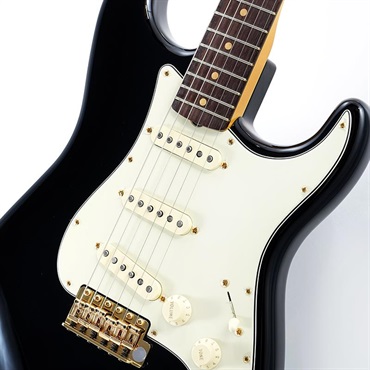 Fender USA Limited Edition American Vintage II 1961 Stratocaster w/Gold Hardware (Black/Rosewood) 画像3
