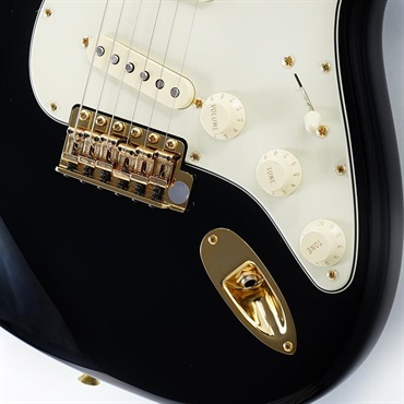 Fender USA Limited Edition American Vintage II 1961 Stratocaster w/Gold Hardware (Black/Rosewood) 画像4