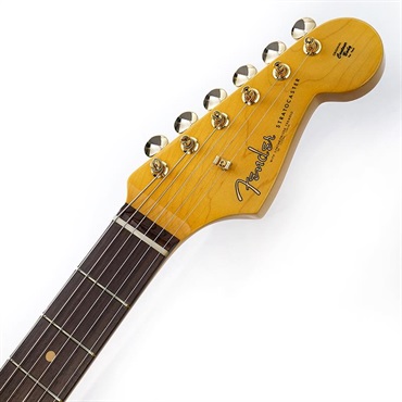 Fender USA Limited Edition American Vintage II 1961 Stratocaster w/Gold Hardware (Black/Rosewood) 画像8