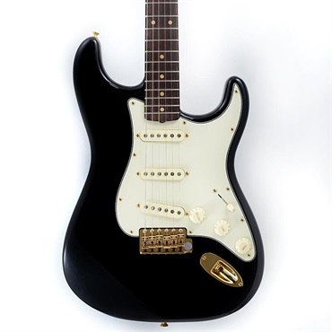 Fender USA Limited Edition American Vintage II 1961 Stratocaster w/Gold Hardware (Black/Rosewood) 画像10