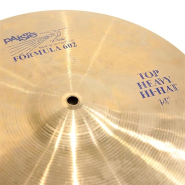 PAiSTe VINTAGE 1980's Formula 602 Heavy Hihat 14'' pair [1060g/1105g] 画像3