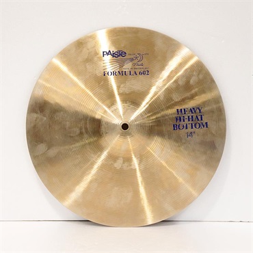 PAiSTe VINTAGE 1980's Formula 602 Heavy Hihat 14'' pair [1060g/1105g] 画像5