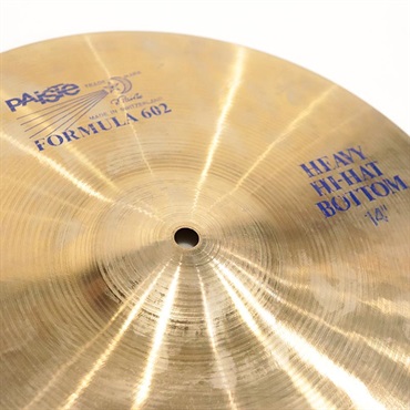 PAiSTe VINTAGE 1980's Formula 602 Heavy Hihat 14'' pair [1060g/1105g] 画像7