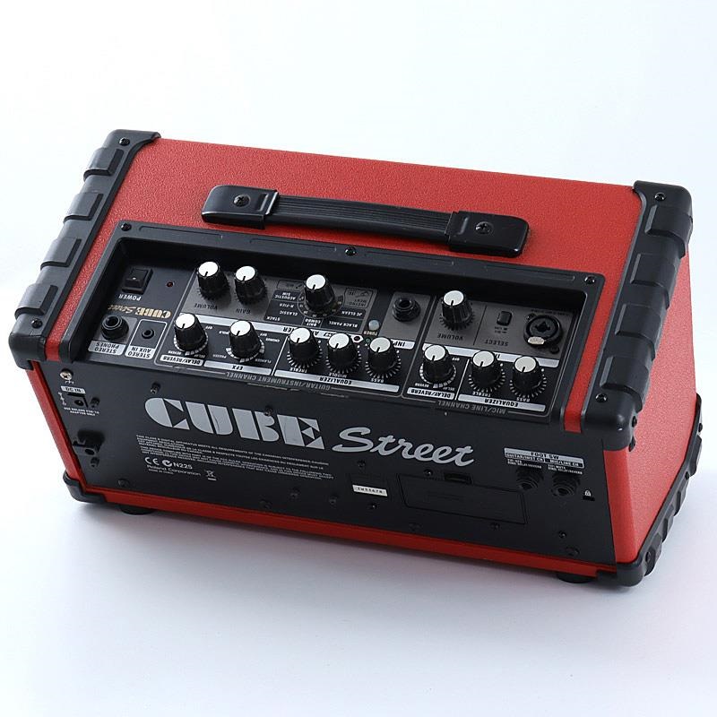 美品 Roland CUBE Street レッド 赤 アダプター付 ローランド Roland USED 中古 CUBE Street Red （Roland ローランド）アンプ