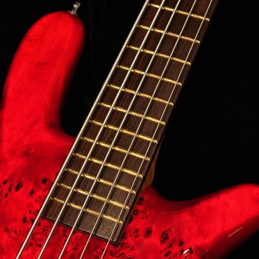 Warwick Pro Series Streamer LX 5st Birdseye Poplar Top (Dark Bleached Red TP HP) [Ikebe 50th Anniversary Special Edition] #013942 画像4