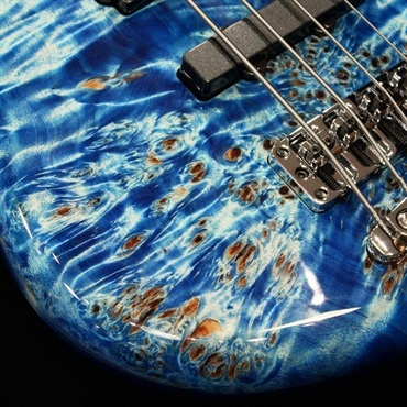 Warwick Pro Series Streamer LX 4st Birdseye Poplar Top (Bleached Blue TP HP) [Ikebe 50th Anniversary Special Edition] #13976 画像2