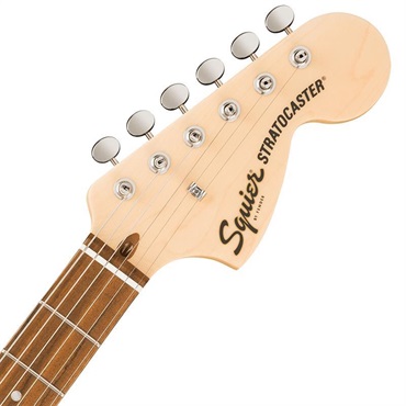 Squier by Fender Paranormal Stratocaster Deluxe (Vintage White / Laurel) 画像4