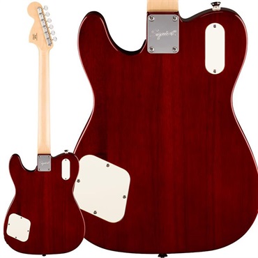 Squier by Fender Paranormal Troublemaker Telecaster Deluxe Bigsby (Honey Sunburst) 画像1