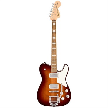 Squier by Fender Paranormal Troublemaker Telecaster Deluxe Bigsby (Honey Sunburst) 画像2