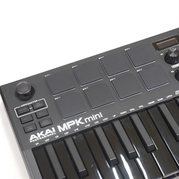 AKAI USED 中古 AKAI MPK mini mk3 Black (アカイ)(MIDIキーボード)(パッド付)(25鍵) 画像2