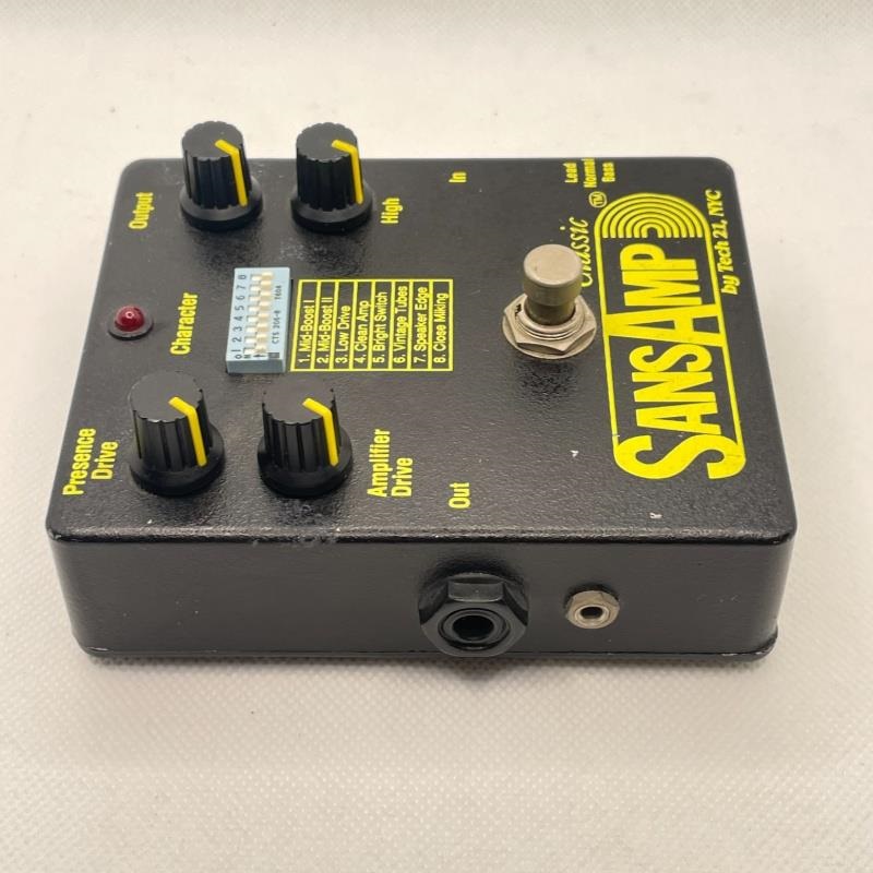 SANSAMP Classic　【ガリ・ノイズあり】 TECH21 SansAmp Classic SANSAMP Classic 【ガリ・ノイズあり】 使用